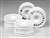 SP1021 ラリーディッシュホイール (白) 4本 (26mm/+2) (ラジコン) 商品画像1