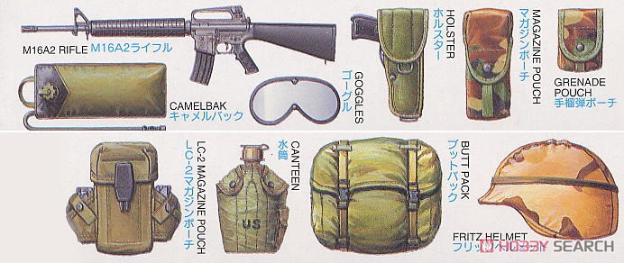 現用アメリカ陸軍歩兵 (デザートユニフォーム) (プラモデル) その他の画像1