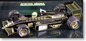 LOTUS RENAULT 97T A.SENNA 1985 WINNER GP PORTUGAL (ミニカー)
