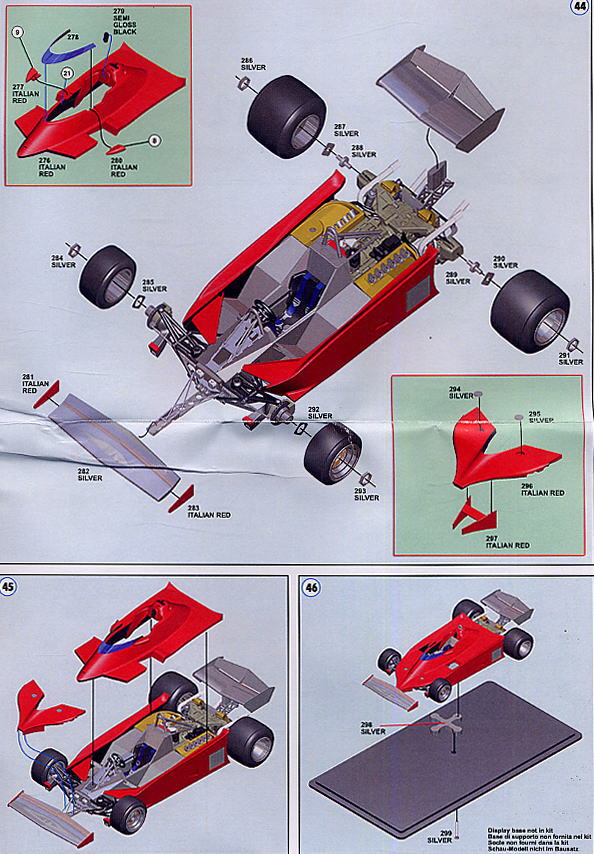 Ferrari 312T3 Canadian GP 1978 (Metal/Resin kit) Assembly guide9