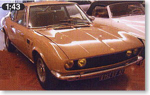 FIAT DINO CABRIOLET 1972 レッド (ミニカー)