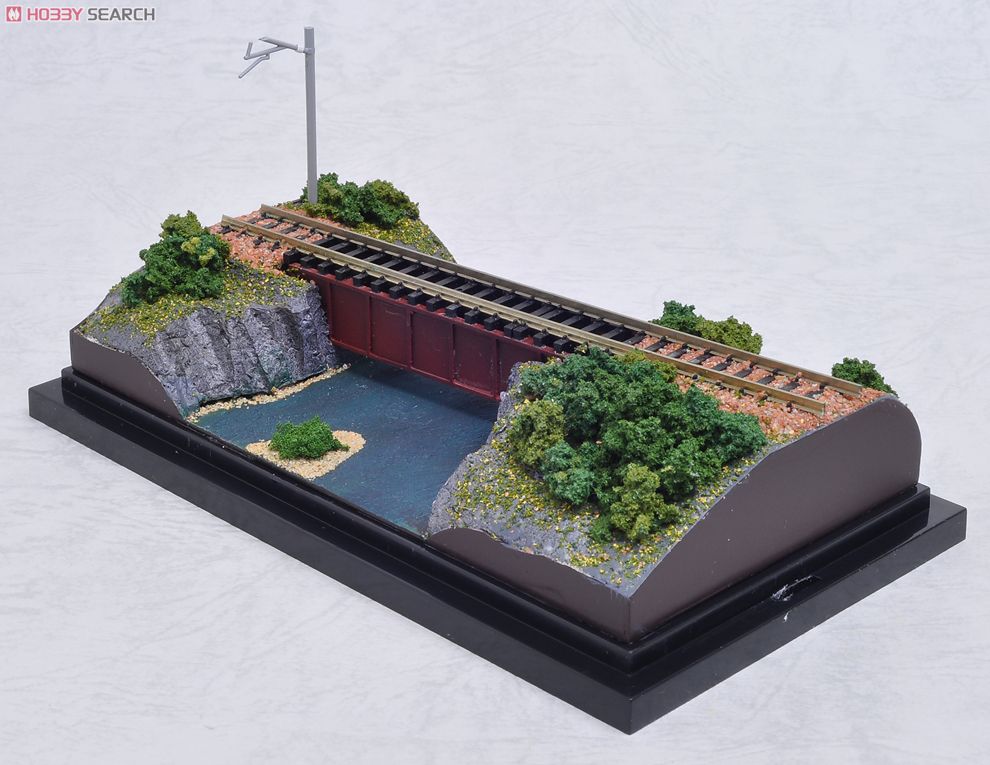 名鉄谷汲線・ガーダー橋 (ぷちらまトレイン) (鉄道模型) 商品画像2