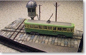 Tokyo Toden (Tram), Near the Ueno-hirokoji (Petit-rama Train) (Model Train)