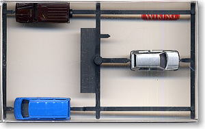 4輪駆動車 (3台セット) (鉄道模型)