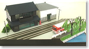 路面電車ジオラマ (完成品) (鉄道模型)
