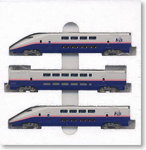 JR E1系 (Max・新塗装) 新幹線 (基本・3両セット) (鉄道模型)
