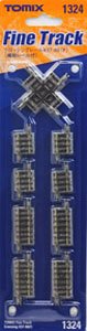 Fine Track Crossing X37-90 (F) (with Sub Track) (Model Train)