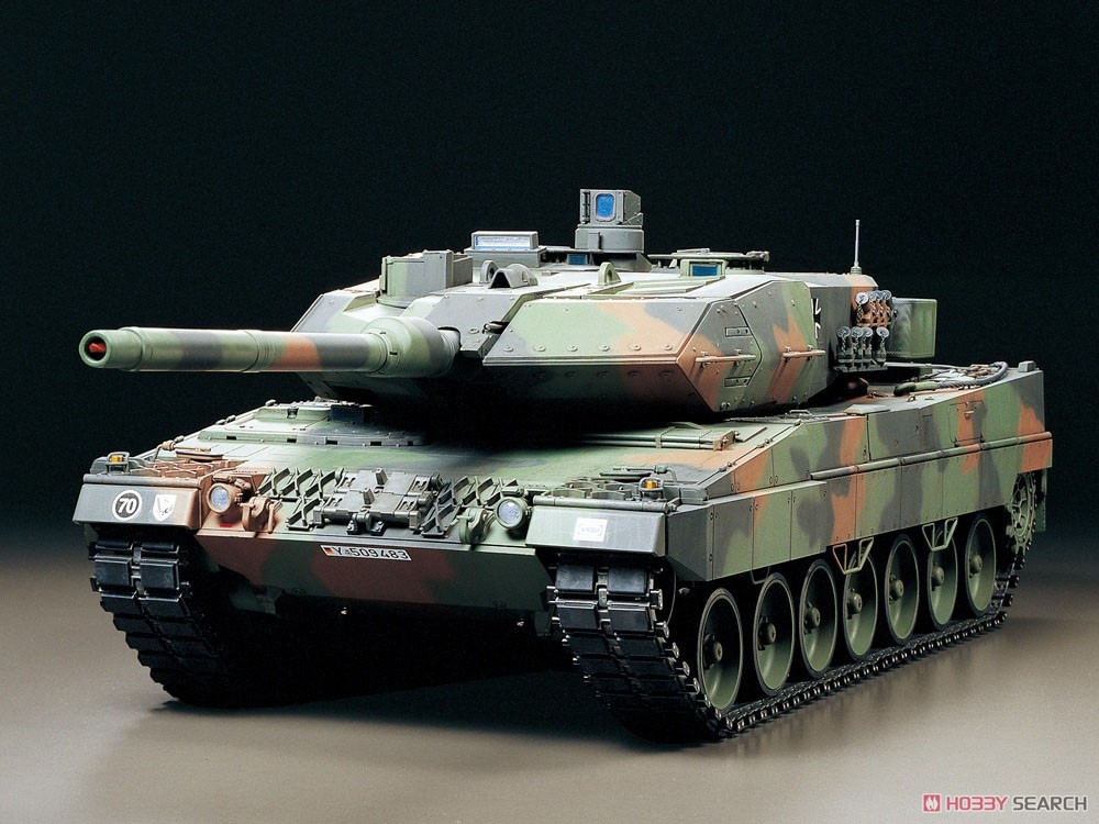 ドイツ連邦軍主力戦車 レオパルト2 A6フルオペレーションセット(2.4GHzプロポ付) (ラジコン) 商品画像1