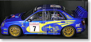 スバル インプレッサ WRC 03 #7 P.SOLBERG/P.MILLS (モンテカルロ) (ミニカー)