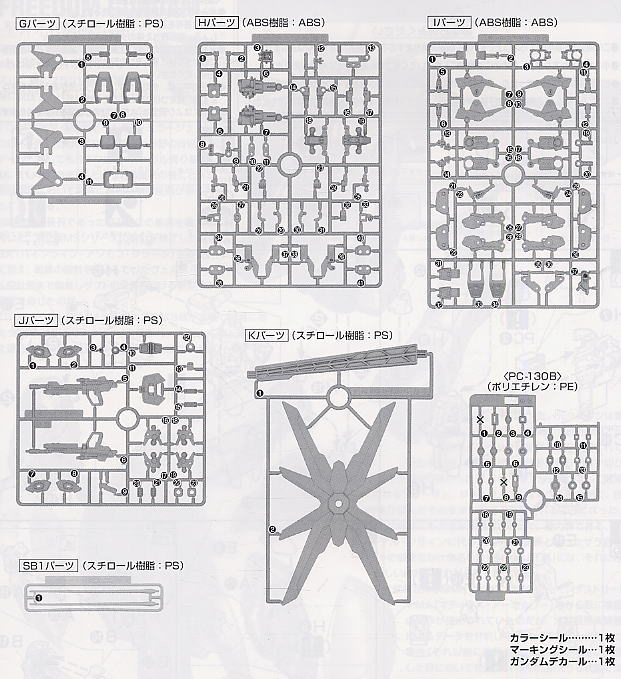 ZGMF-X10A フリーダムガンダム (MG) (ガンプラ) 設計図11