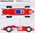 フェラーリ 156 シャークノーズ 65度エンジン(`61モナコGP) (レジン・メタルキット) 塗装2