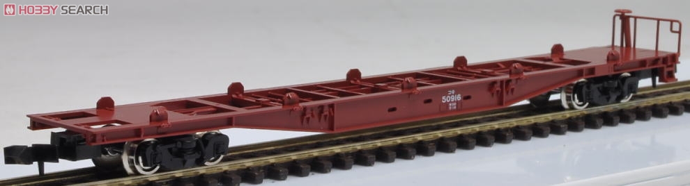 国鉄貨車 コキ50000形 (コンテナなし) (2両セット) (鉄道模型) 商品画像4