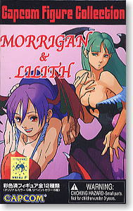 Capcom Figure Collection Morrigan and Lilith 10 pieces (Completed) #Package Damage