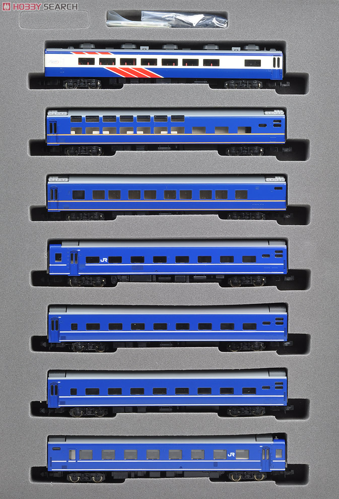 JR 14系15形客車 (寝台特急あかつき) セット (7両セット) (鉄道模型) 商品画像1