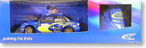 スバル インプレッサ WRC 2004 No.1 ラリーモンテカルロ (ハット付) (ミニカー)