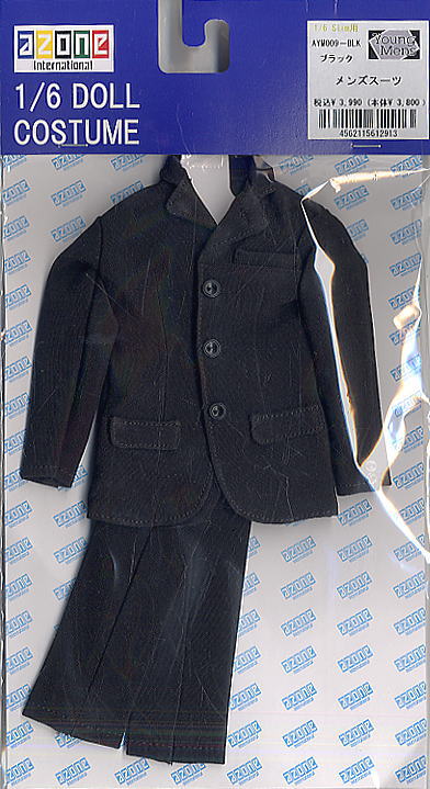 スーツ(黒) (ドール) 商品画像1