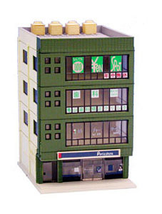 DioTown オフィスビル 1 (グリーン) (鉄道模型)