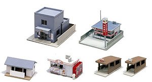 DioTown 駅前施設セット (ジオタウン) (鉄道模型)