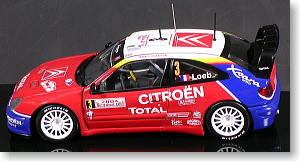 シトロエン クサラ WRC 04 #3　S.LOEB/D.ELENA (モンテカルロ優勝車) 1/43スケール (ミニカー)