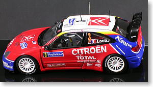 シトロエン クサラ WRC 04 #3 S.LOEB/D.ELENA (ツール・ド・コルス) 1/43スケール (ミニカー)