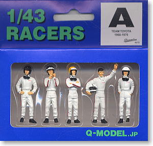 レーサーズ A チームトヨタ 1966-1970 (ミニカー)