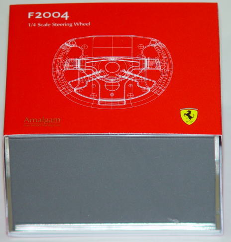 フェラーリ F2004 ステアリング (ミニカー) パッケージ1