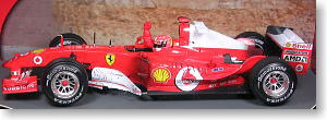 フェラーリ F1 2004.4.4 バーレーンGP (No.1) M.シューマッハ (ミニカー)