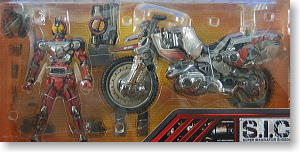 S.I.C.仮面ライダー555　ブラスターフォーム＆オートバジン(完成品)