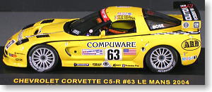 シボレー コルベット C5-R #63 ルマン2004年 (ミニカー)