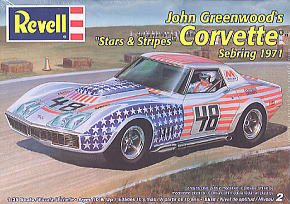 Stars and Stripes Corvette Sebring 1971 (Model Car)