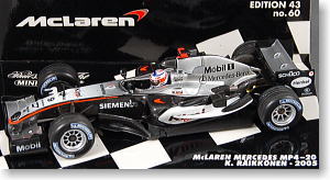 マクラーレン メルセデス MP4/20 (No.9)ライコネン 1/43 (ミニカー)