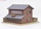 DioTown 出桁造りの商店 1 (鉄道模型) 商品画像2 サムネイル