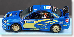 Subaru Impreza  WRC 2005 Sweden Winner (No.5/Petter Solberg) (Diecast Car)