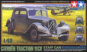 Citroen Traction 11CV Staff Car (Plastic model)