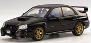 スバル インプレッサ WRX Sti 2003 (ブラック) (ミニカー)