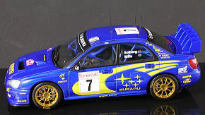 スバル インプレッサ WRC `03 (#7/モンテカルロ) (ミニカー)