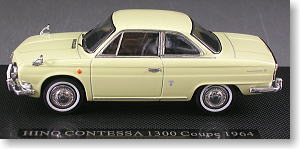 日野 コンテッサ 1300 クーペ 1964 (アイボリー) (ミニカー)