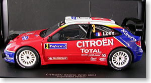 シトロエン クサラ WRC 2004 (S.ローブ/No.3/ラリーオブフランス/ナイトレースバージョン) (ミニカー)