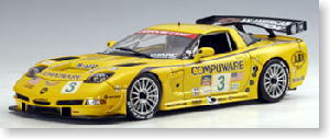 シボレーコルベットC5R ALMS GTSクラス 2004 #3 F.FREON/J.OCONNEL/R.FELLOWS (ミニカー)