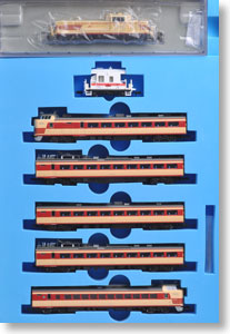 DE10-1755 + Yo28001 + Series 485 Limited Express Color, Limited Express `Ariake` (7-Car Set) (Model Train)