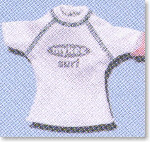 Rash Guard (White) (Fashion Doll)