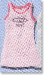 Nosleeve One Piece  (Light Pink) (Fashion Doll)