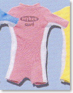 Wet suit S/S Spring (Light Pink / White) (Fashion Doll)