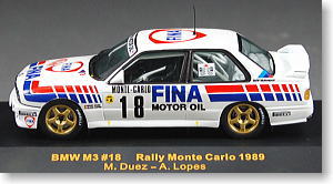 BMW M3 FINA 1989年モンテカルロラリー No.18 (ミニカー)