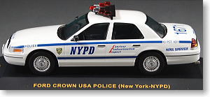 フォード クラウン NYPD ニューヨークポリスカー (ミニカー)