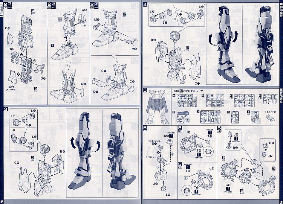 ストライクルージュ+スカイグラスパー (PG) (ガンプラ) 設計図3