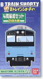 Bトレインショーティー 201系 スカイブルー (4両セット) (鉄道模型)