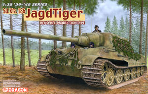 Sdkfz.186 Jagdfiger Henschel Production Type (Plastic model)
