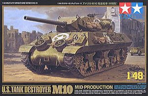 アメリカ M10駆逐戦車 (中期型) (プラモデル)