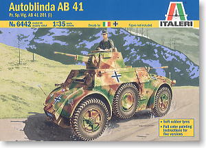 Autoblinda AB41 (Plastic model)